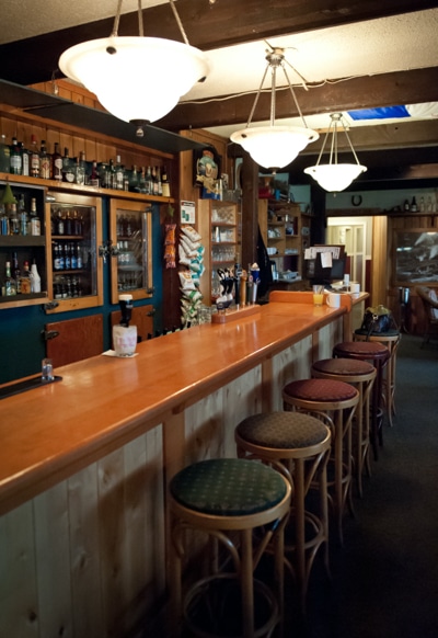 Bar at Heriot Bay Inn