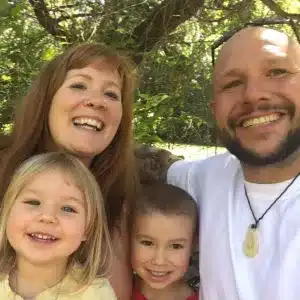 Captain Chris Wilton and family