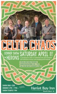 Celtic Chaos dinner show poster