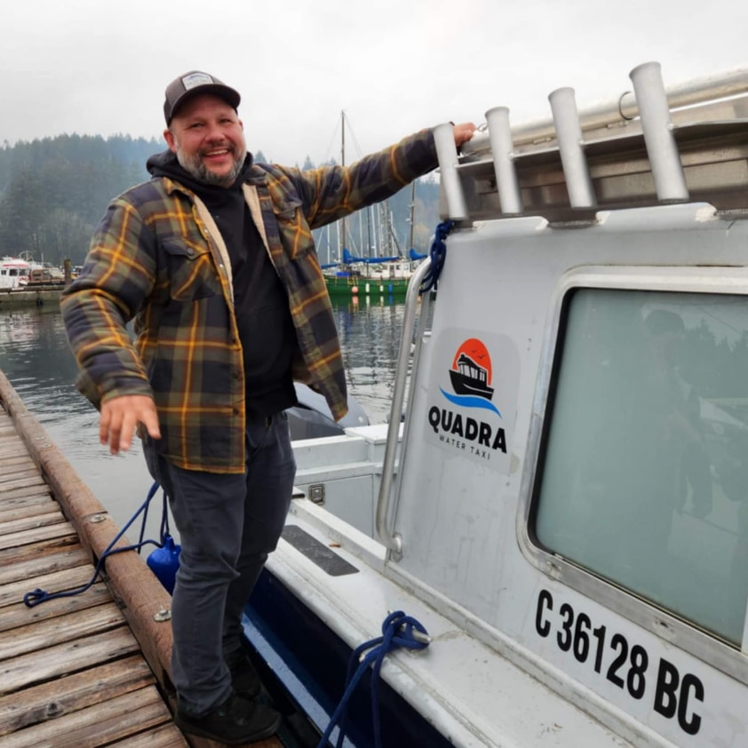 Captain Chris Wilton - Quadra Island Boat Tours