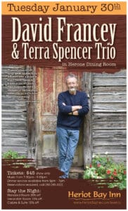 David Francey & Terra Spencer Trio