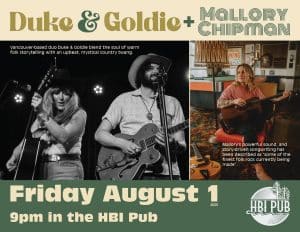 Duke & Goldie plus Mallory Chipman poster