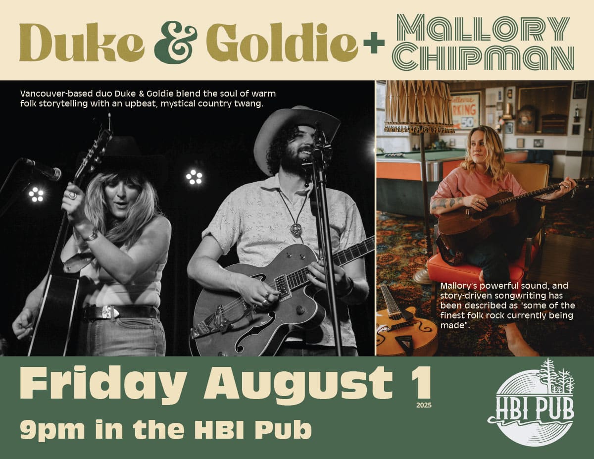 Duke & Goldie plus Mallory Chipman poster