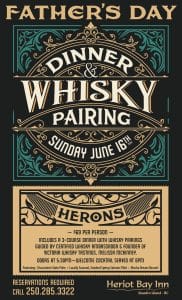 Fathers Day Dinner & Whisky Pairing