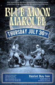 Blue Moon Marquee poster