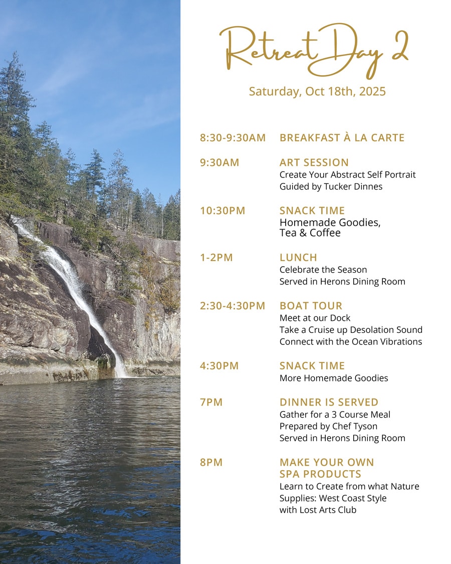 HBI Fall Retreat Itinerary