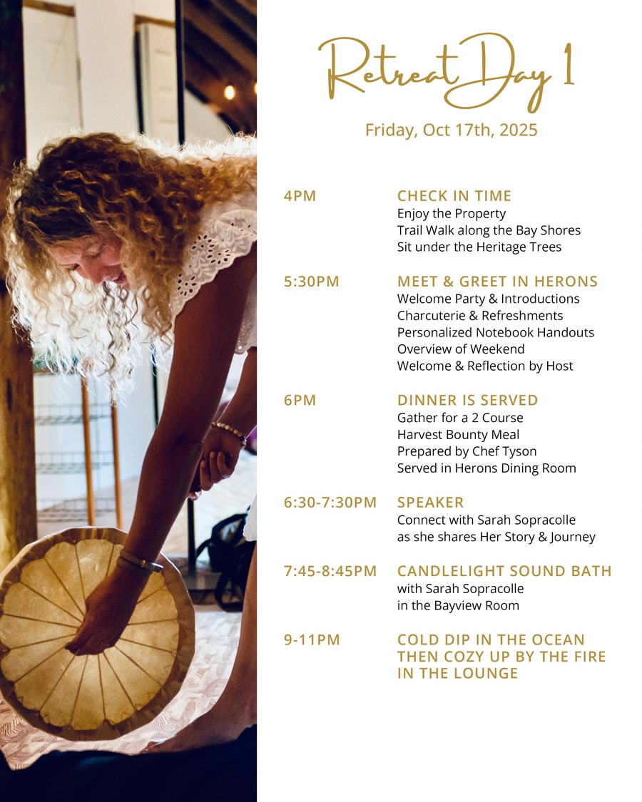 HBI Fall Retreat Itinerary