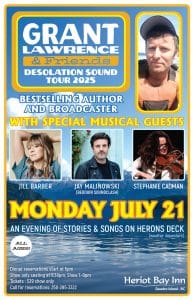 Grant Lawrence and friends poster