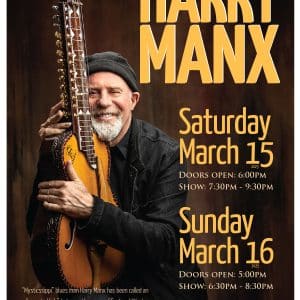 Harry Manx poster 2025