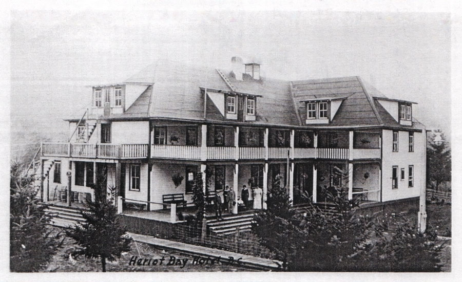 Heriot Bay Hotel - Historic Photo from 1912
