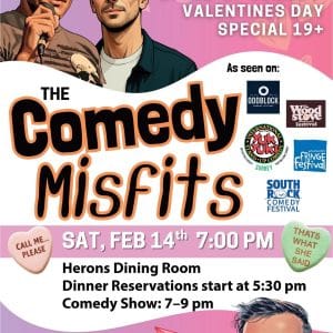 Heriot Bay Inn Comedy Misfits