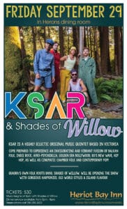 KSAR & Shades of Willow poster