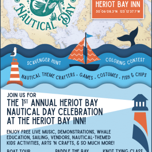 Heriot Bay Nautical Day 2025 poster