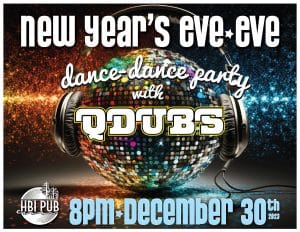 New Year's Eve-eve dance party
