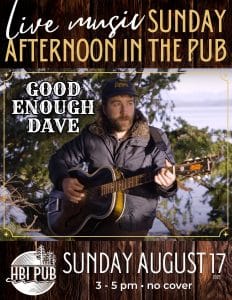 Sunday Afternoon in the Pub with Good Enough Dave
