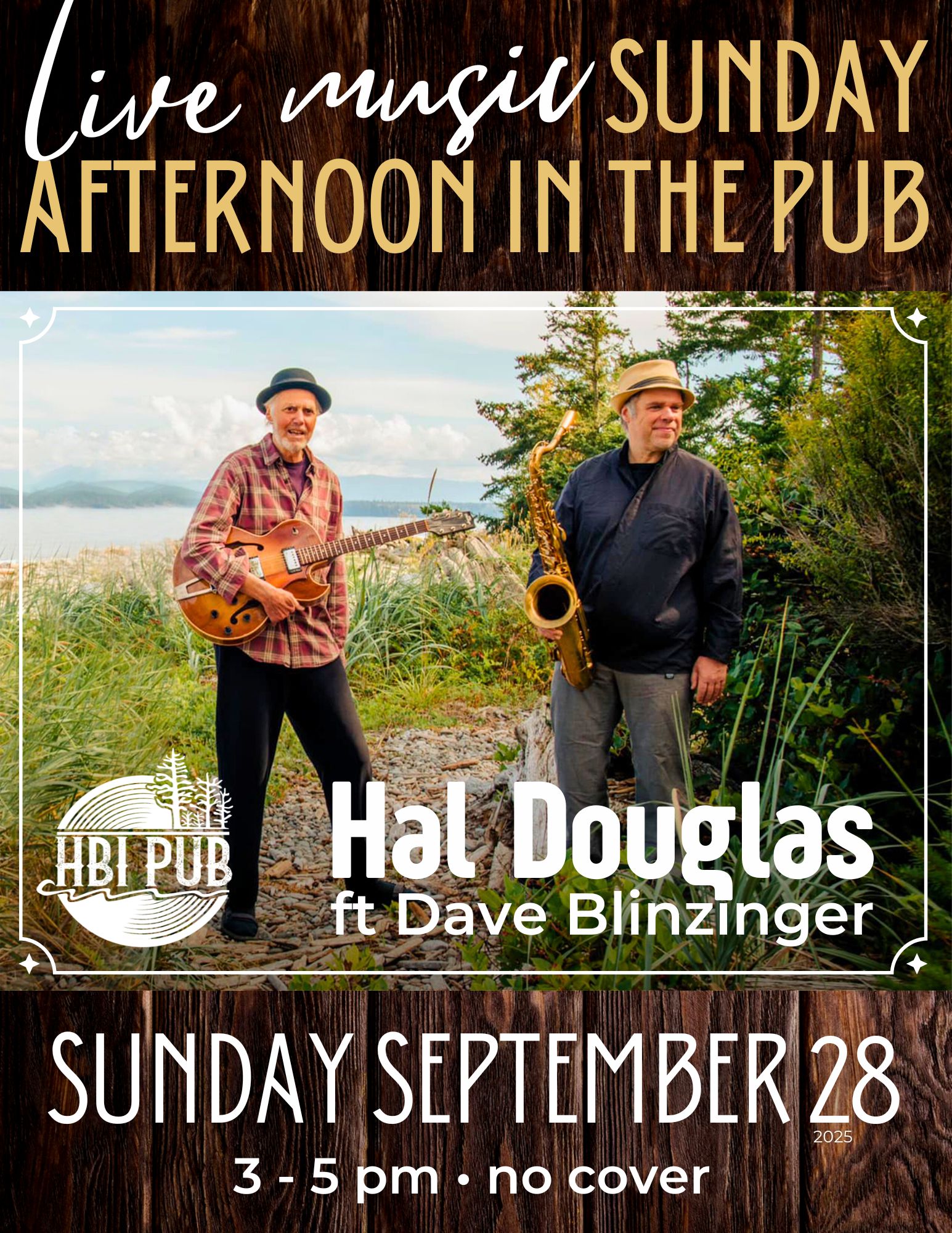 Sunday Afternoon in the Pub with Hal Douglas and Dave Blinzinger