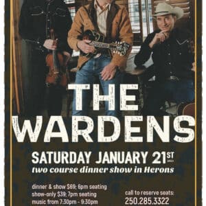 The Wardens Dinner Show poster