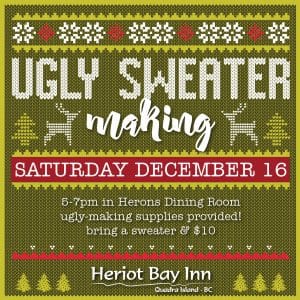 Ugly Sweater making event