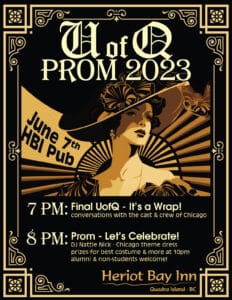 UofQ Prom, 2023 poster