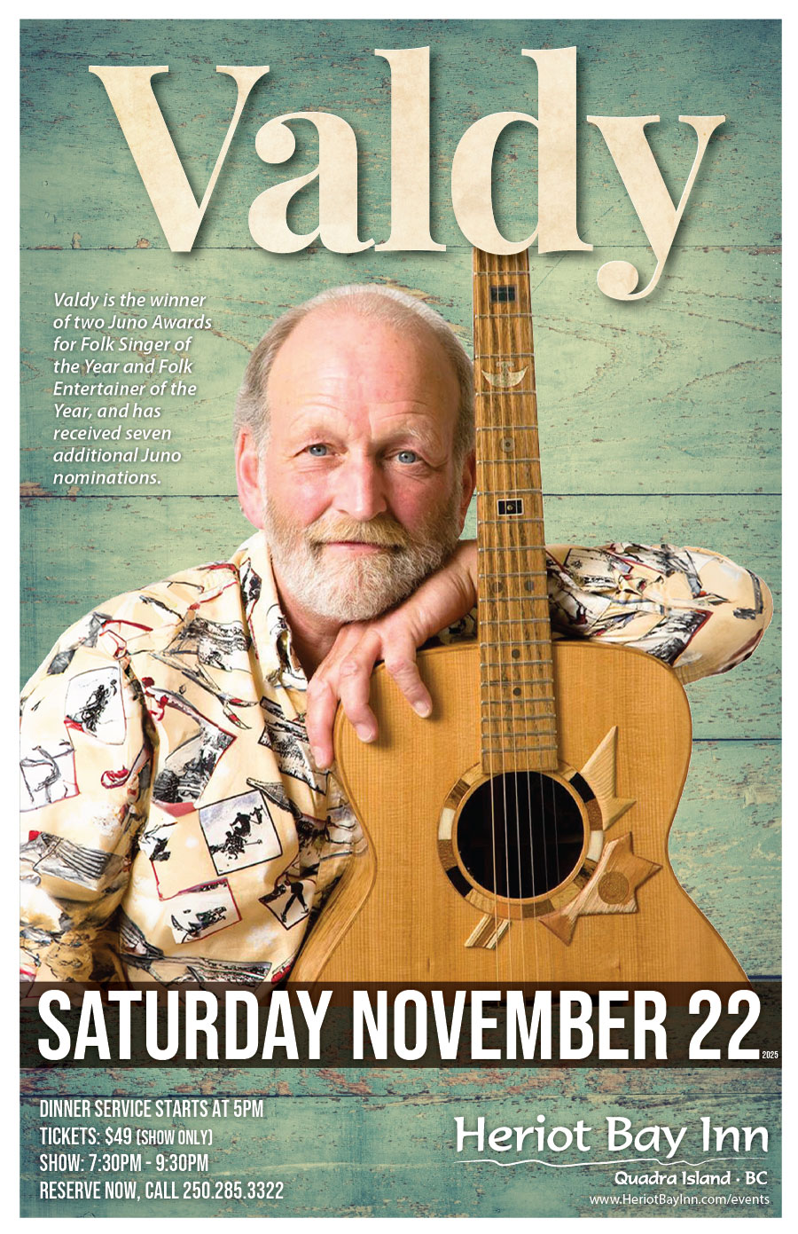 Valdy Poster