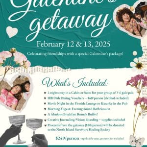 Galentine's Getaway poster