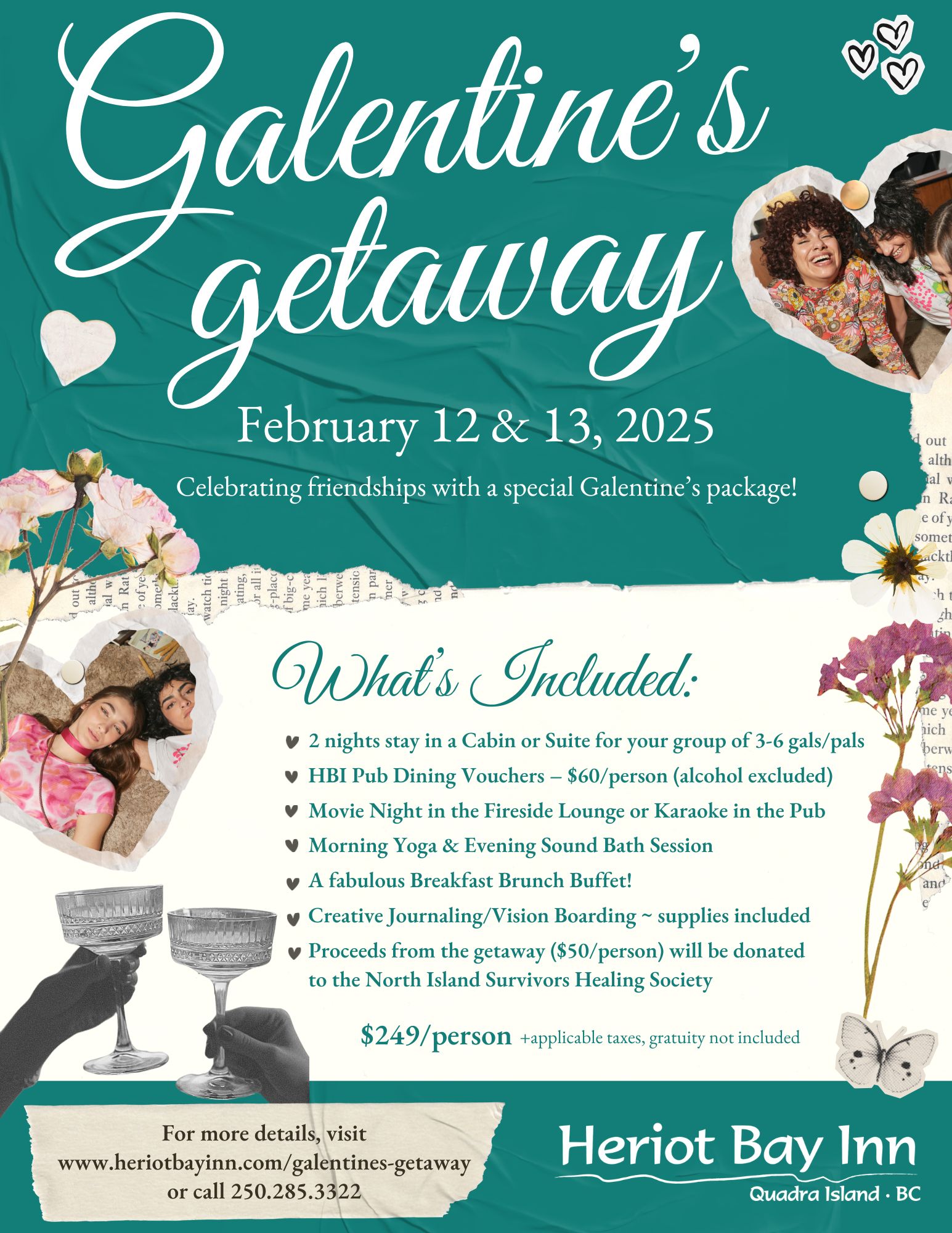 Galentine's Getaway poster